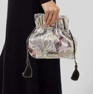 Emm Kuo Pink and Blue Clutch